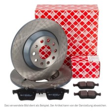 febi Bremsscheiben Ø 260mm Bremsbeläge für RENAULT ZOE (BFM_) ab 09.2019 hinten