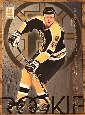 Kyle McLaren 1995-96 Donruss Elite Rookie Card #15 Boston Bruins Free Ship /5000