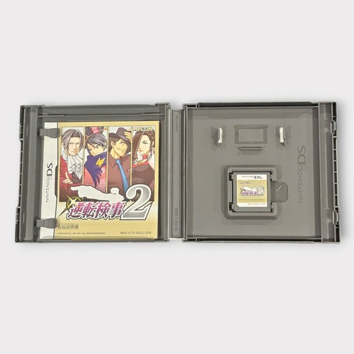 Gyakuten Kenji 2 Nintendo DS 2DS 3DS Game Japan Import Complete Adventure Capcom - Picture 3 of 5