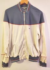 Made In USA Vtg PRINCE 80s 90s Tennis Sport Sweater Windbreaker Sweater Large
