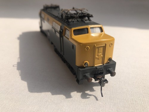 Lima 8024 HO Gauge NS Class 1200 Electric Locomotive 1220 Grey Kadees GC - 第 9/15 張圖片