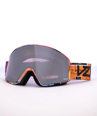 Skibrille VONZIPPER CAPSULE JOHN JACKSON WILDLIFE ROSE SILVER CHROME + GREY LOW 