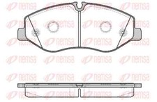 REMSA Bremsbeläge Bremsbelegsatz vorne passend für Mercedes-Benz V-Klasse