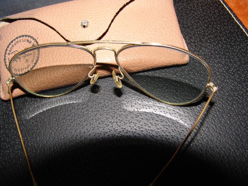 Authentische Ray-Ban Pilotensonnenbrille B&L 58-14 - gebraucht + HÜLLE - Bild 3 von 7