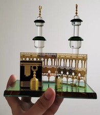 Islamic Crystal kaaba ,Muslim&rsquo;s Heart Mokkah With Crystal.Islamic Gift.