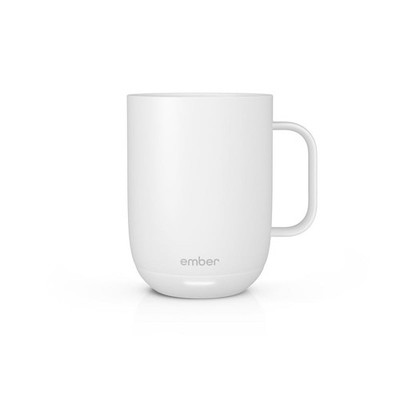 Ember Electric Insulated SMART Mug 9 414 ml + Charging Coaster - White