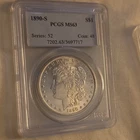1890-S Morgan Dollar San Francisco PCGS MS63 $1 Silver Business Strike KM#110