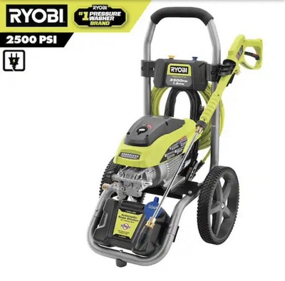 #ad READ RYOBI 2500 PSI 1.2 GPM High Performance Cold Water Electric Pressure Washer $259.00