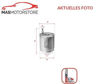 KRAFTSTOFFFILTER SOFIMA S 4160 NR I FÜR KIA CEED,PROCEED 85KW,100KW