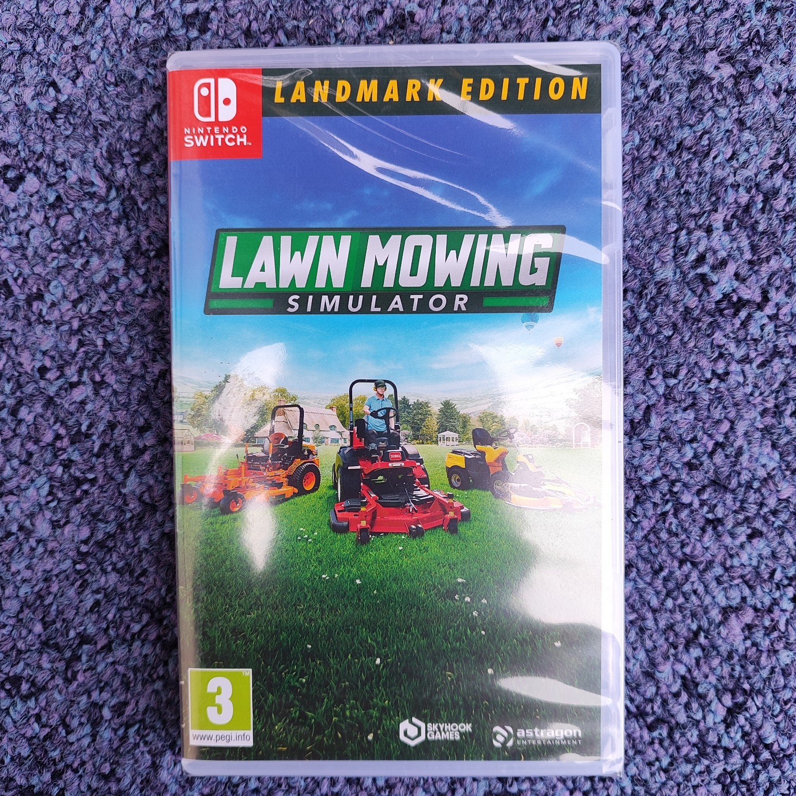 Lawn Mowing Simulator Nintendo Switch Game NEW & SEALED - Free P&P