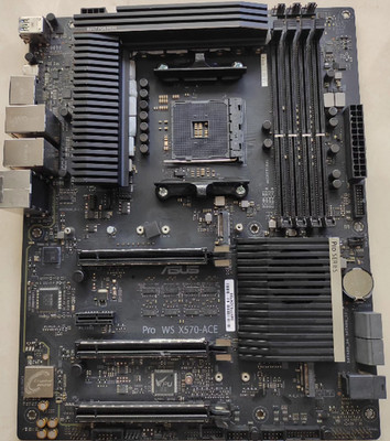 ASUS PRO WS X570-ACE ATX Motherboard Realtek+Intel Gigabit LAN Workstation Board