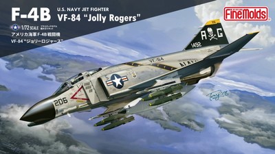Fine Molds 1/72 F-4B PHANTOM `VF-84 Jolly Rogers' (FF05) Plastic