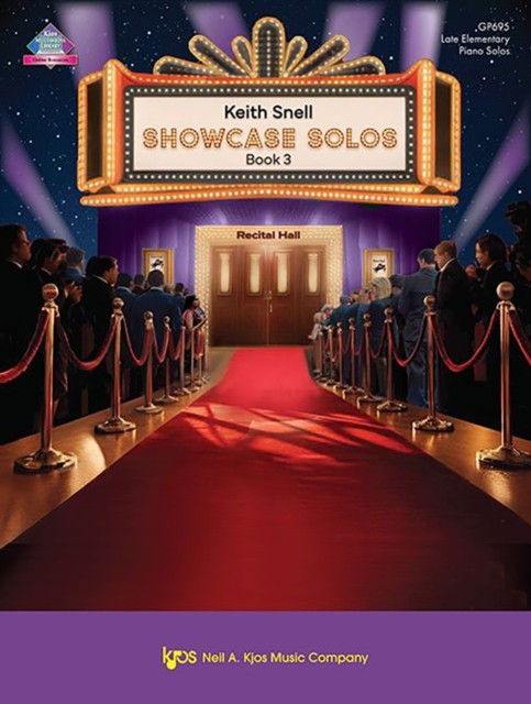 Showcase Solos Book Three by Keith Snell (Sheet music)