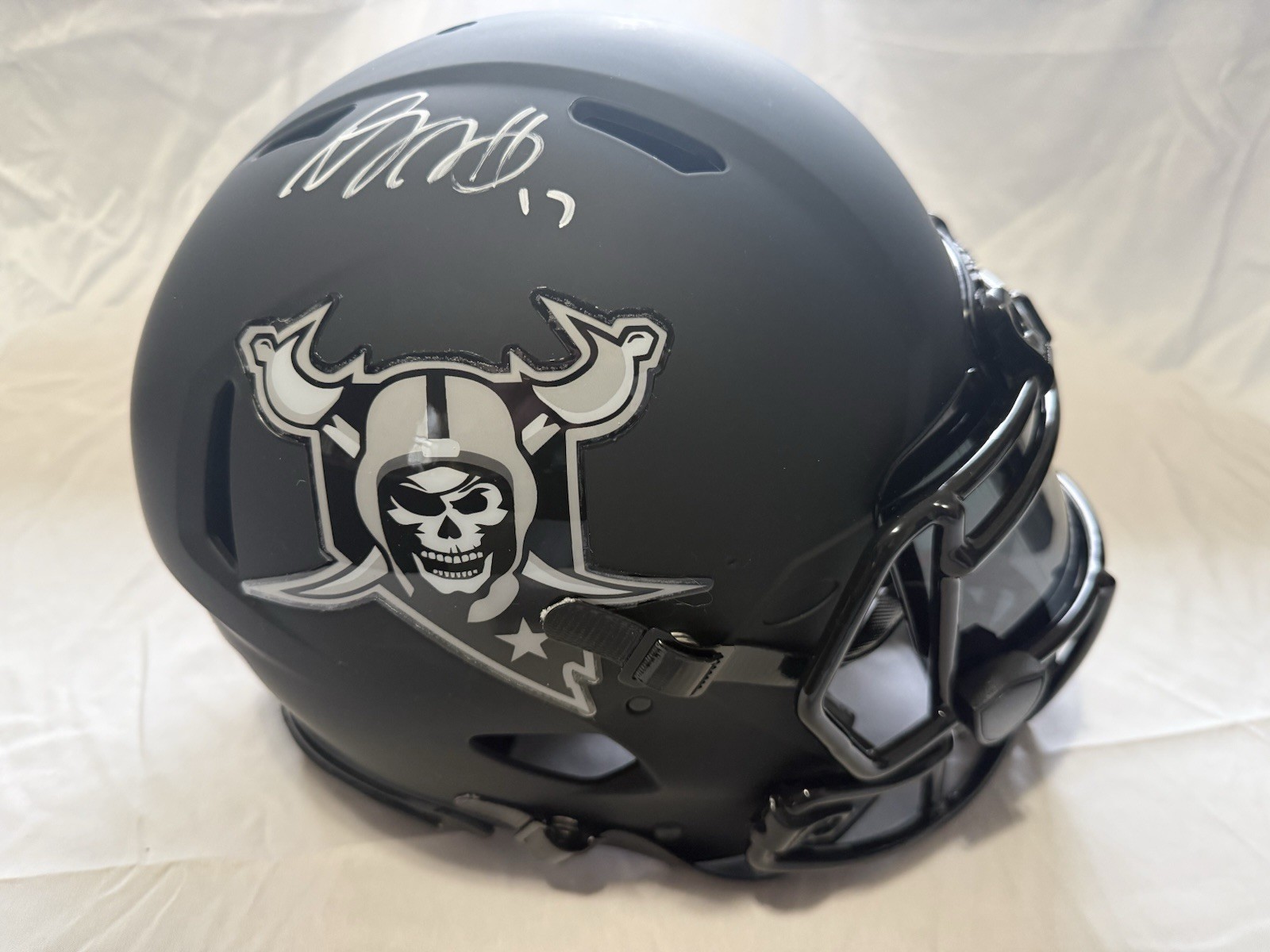 Davante Adams Autographed Signed Oakland Raiders Las Vegas Raiders Authentic Helmet 