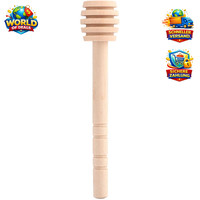 HoniglöFfel Holz 50 StüCk Mini HonigstäBchen 10Cm FüR HoniggläSer Dipper