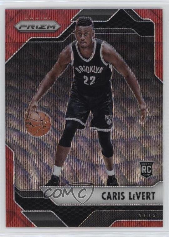 2016-17 Panini Prizm Ruby Wave Prizm Caris LeVert #165 15eb