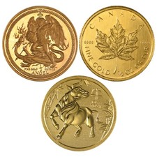 1/2 oz Gold Coin (Random Year, Varied Condition, Any Mint) 5428.50 per troy oz