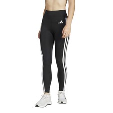 Adidas Womens Optime Essentials 3-Stripes Full-Length Training Leggings,