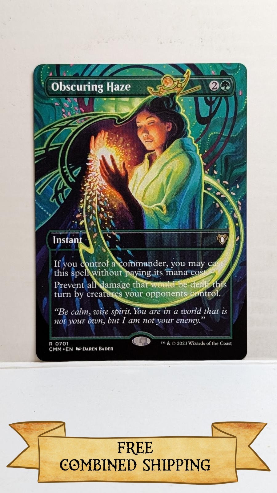 Obscuring Haze (Borderless) Commander Masters ...sku: FA606