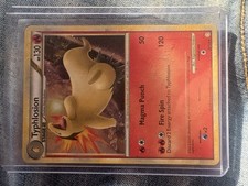 Pokemon 2010 HeartGold SoulSilver Typhlosion Holo Card #32/123