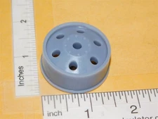 Marx 3D Printed Plastic Gray Budd Style Wheel Replacement Toy Part MXP-030G