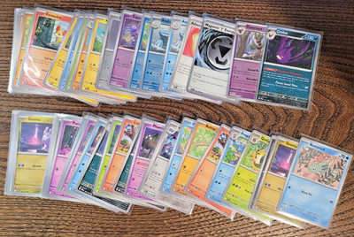 Pokémon Mega Evolution Chaos Rising 50 Card Mixed Lot: Rare, Uncommon, Common