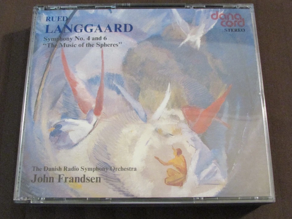 REUD LANGGAARD SYMPHONY No. 4 AND 6 CD MUSIC OF THE SPHERES JOHN FRANDSEN 2CD NM - Image 2 of 4