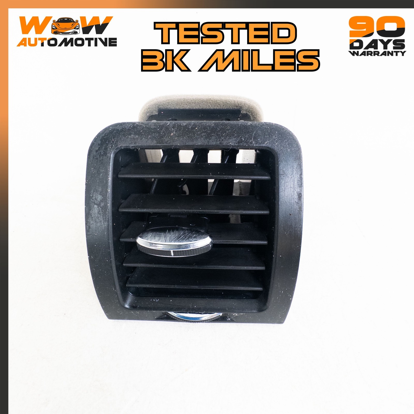 08-19 MASERATI GRANTURISMO FRONT CONSOLE DASHBOARD AC AIR VENT BLACK OEM