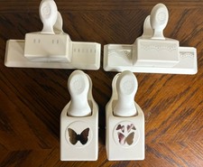 Martha Stewart Paper Punch Scrapbooking Mixed Lot Of 4