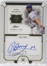 2024 Topps Definitive Collection Rookie 7/50 Ronny Mauricio #DRA-RM2 Auto 10or