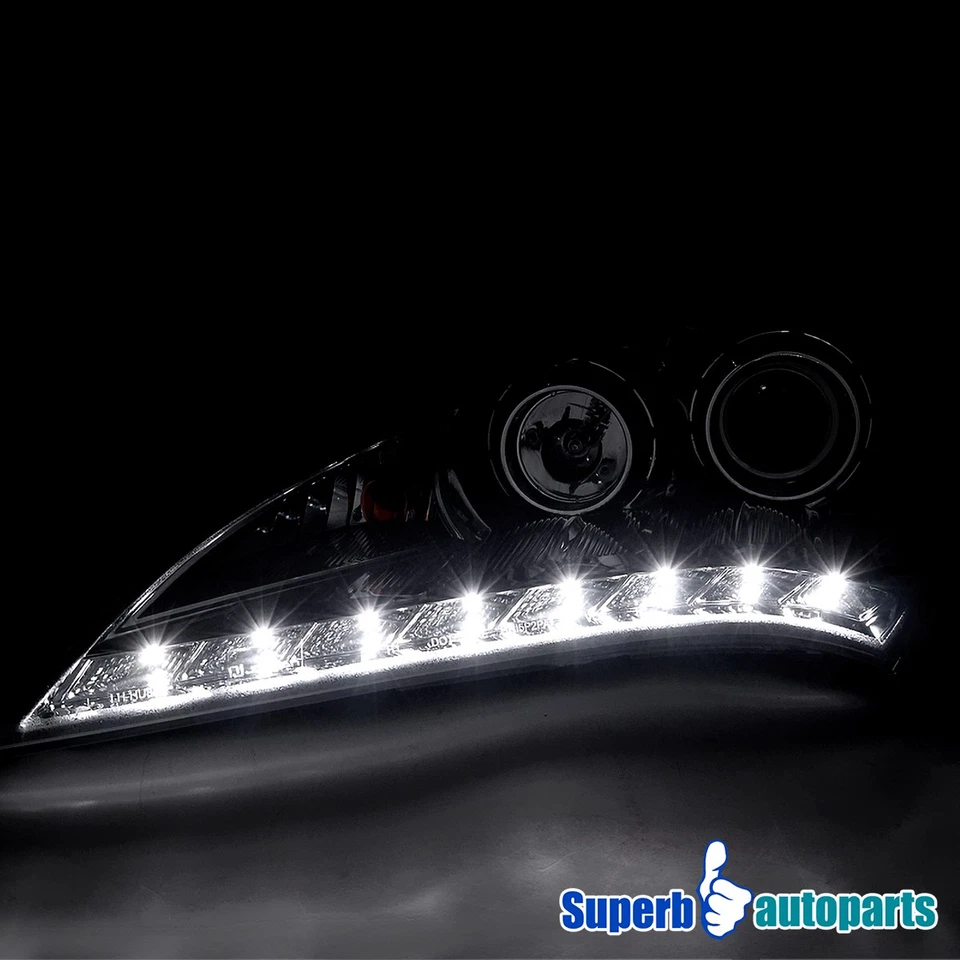 Fits 2010-2012 Hyundai Genesis Coupe 2 Dr Projector Headlights 10-12 Head Lamps - Image 4 of 4