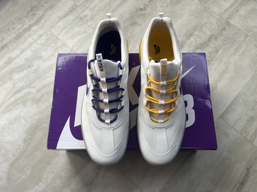 Nike SB Nyjah Free 2 Lakers - Size 13 - Picture 3 of 7