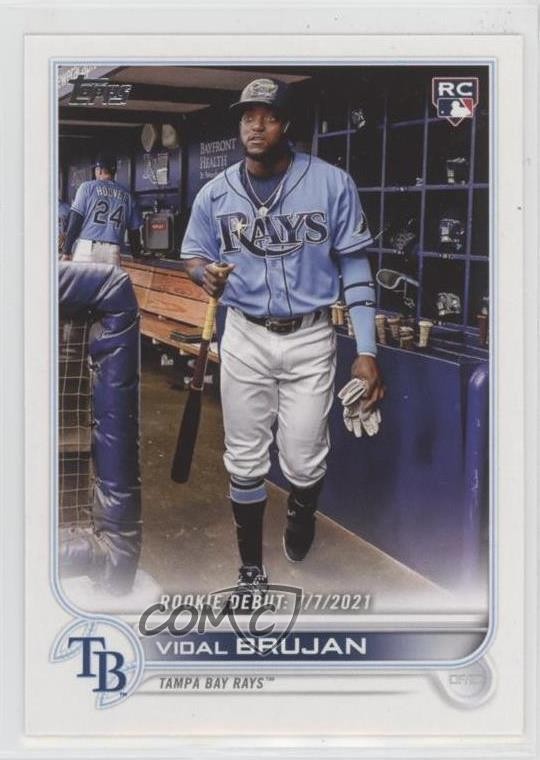 2022 Topps Update Vidal Brujan #US8 Rookie RC 0a3