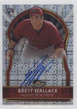 2011 Topps Finest X-Fractor Rookie Auto 255/299 Brett Wallace #69 Auto 0tw4