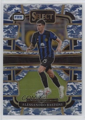 2023-24 Panini Select FIFA Terrace Winter Camo Prizm /99 Alessandro Bastoni 1tg0