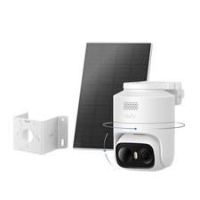Eufy eufyCam C36 2K Smart Security Camera CCTV with Solar Panel and Corner Mount