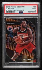 2019 Panini Obsidian Atomic Electric Etch Orange 2/35 John Wall PSA 9 MINT 0n81