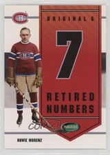 2003-04 Original Six Montreal Canadiens Inserts Retired Numbers Howie Morenz jg3