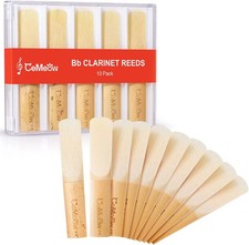 Clarinet Reeds 2.0 Traditional Reeds Clarinet Beginner 10 Pack With Plastic Box