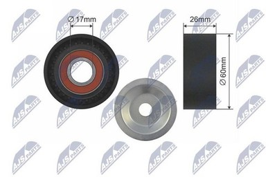 Keilrippenriemen Spannrolle Für BMW F20 X1 E84 X3 F25 X5 X6 04-20 7810807