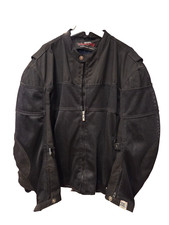 Power Trip Mens Padded Motorcyle Jacket 3XL