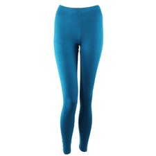 Leggings Plain Petrol Boho Psy Goa Yoga Leggings Hippie Festival Soft Cosy
