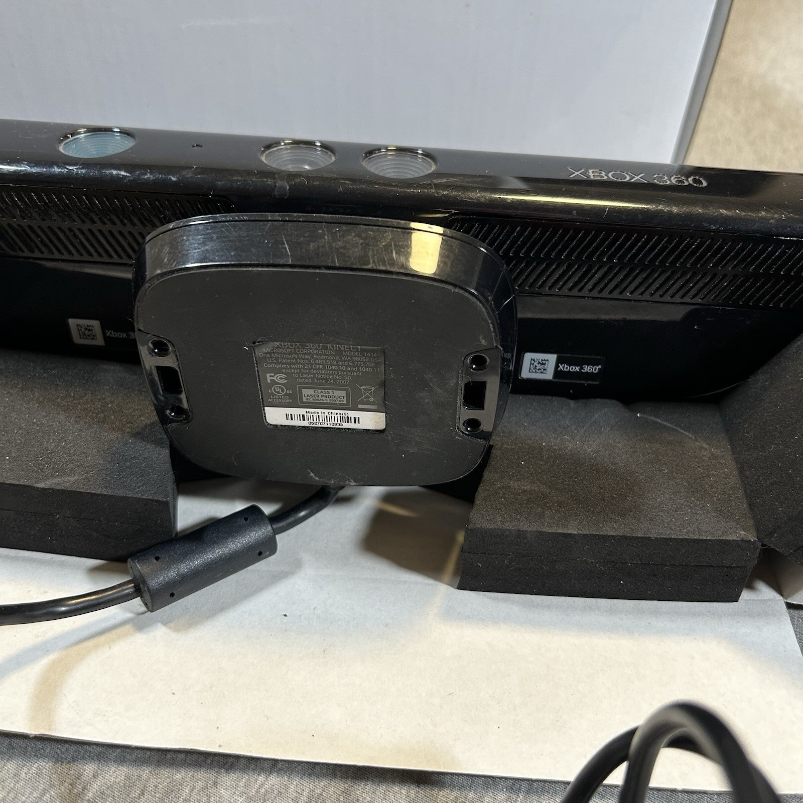 Xbox 360 Kinect Sensor Camera Bundle