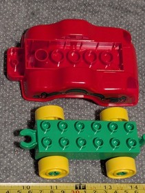 LEGO DUPLO Custom Sleigh & Reindeer Lot w/ Christmas Presents  (no Santa Figure)