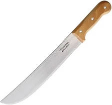 Tramontina Machete Fixed Knife 12" Carbon Steel Full Blade - 26620/012