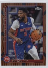 2025-26 Topps Chrome Basketball Refractor Malik Beasley #36 1r9o