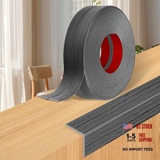 Wall Corner Protector Moulding Trim Peel and 1.6 In x 10 Ft Deep Gray Wood