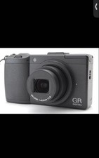 Fotocamera digitale compatta Ricoh GR Digital III corpo nero funzionamento confermato