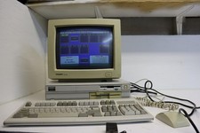 Vintage Tandy 2500 XL w/ VM-200 Monitor Keyboard Mouse   Working DeskMate