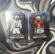 2025 Panini Prizm Draft Picks Student Orientation RC Lot - Carter/Downs (2)